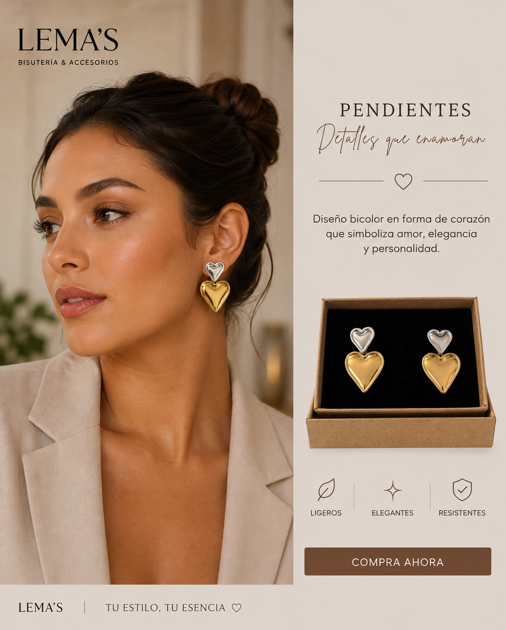 Pendientes Corazón A2