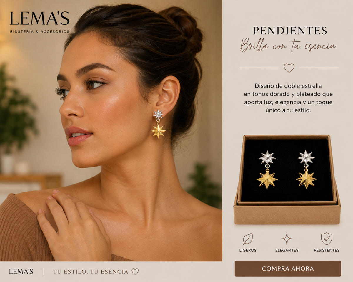 Pendientes estrella A3